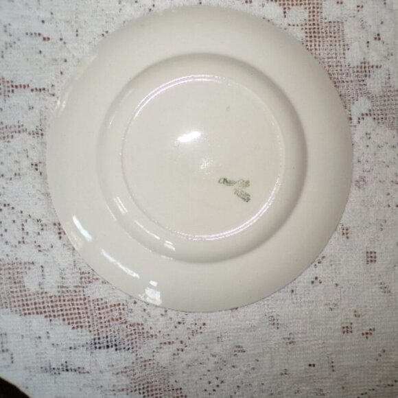 Rare - Vintage mid-1930s Yellow Clarice Cliff Plate - Newport Pottery CO England - Picture 5 of 7